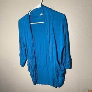 Zenana Outfitters - blue shawl/cardigan